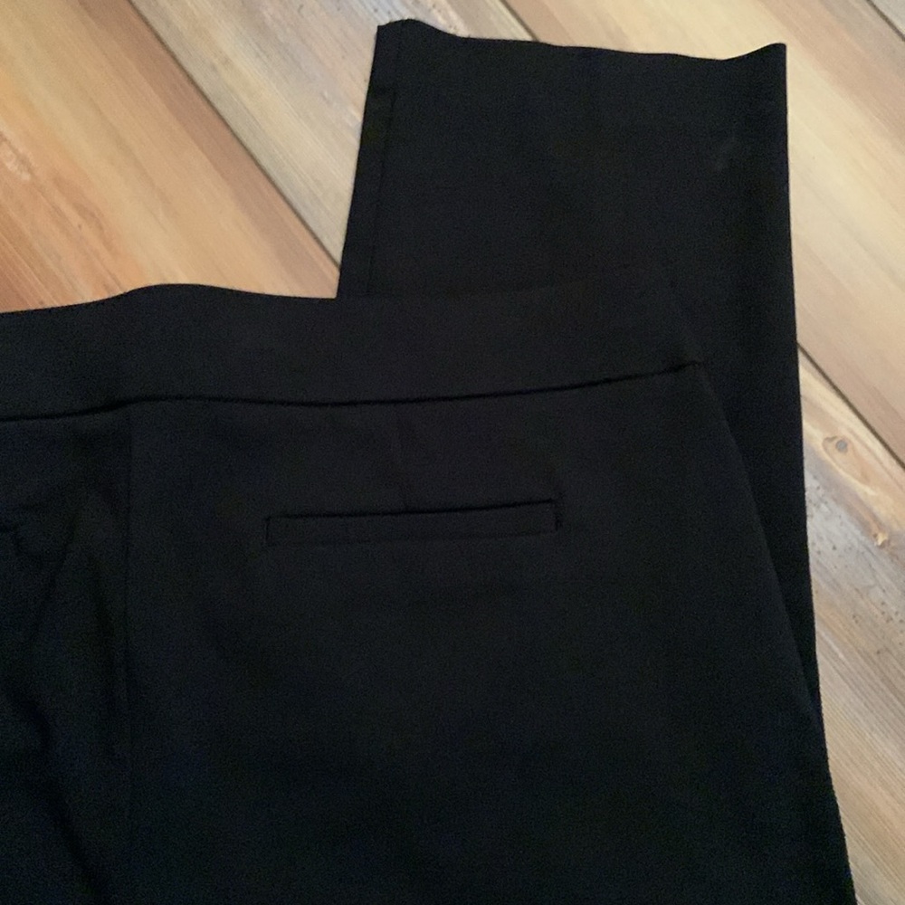 NWT Liz Claiborne Lisa Straight Leg Mid-Rise Pull-On Pants Size 18P Short - Picture 7 of 11